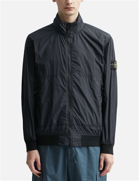 stone island garment dyed crinkle reps jacket